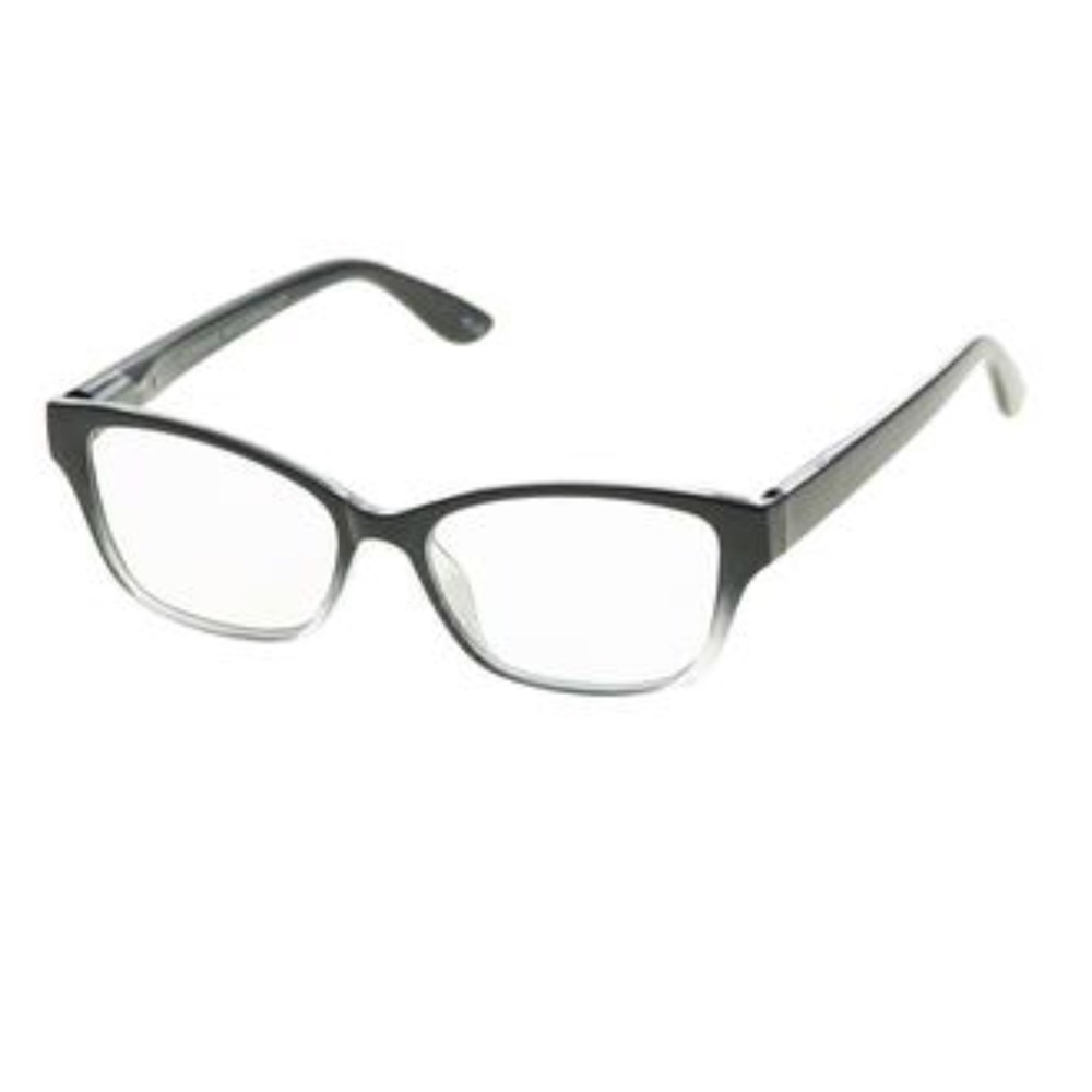 CORINNE MCCORMACK COLORSPEX  BLUE LIGHT BLOCKING READING GLASSES BLACK +2.50